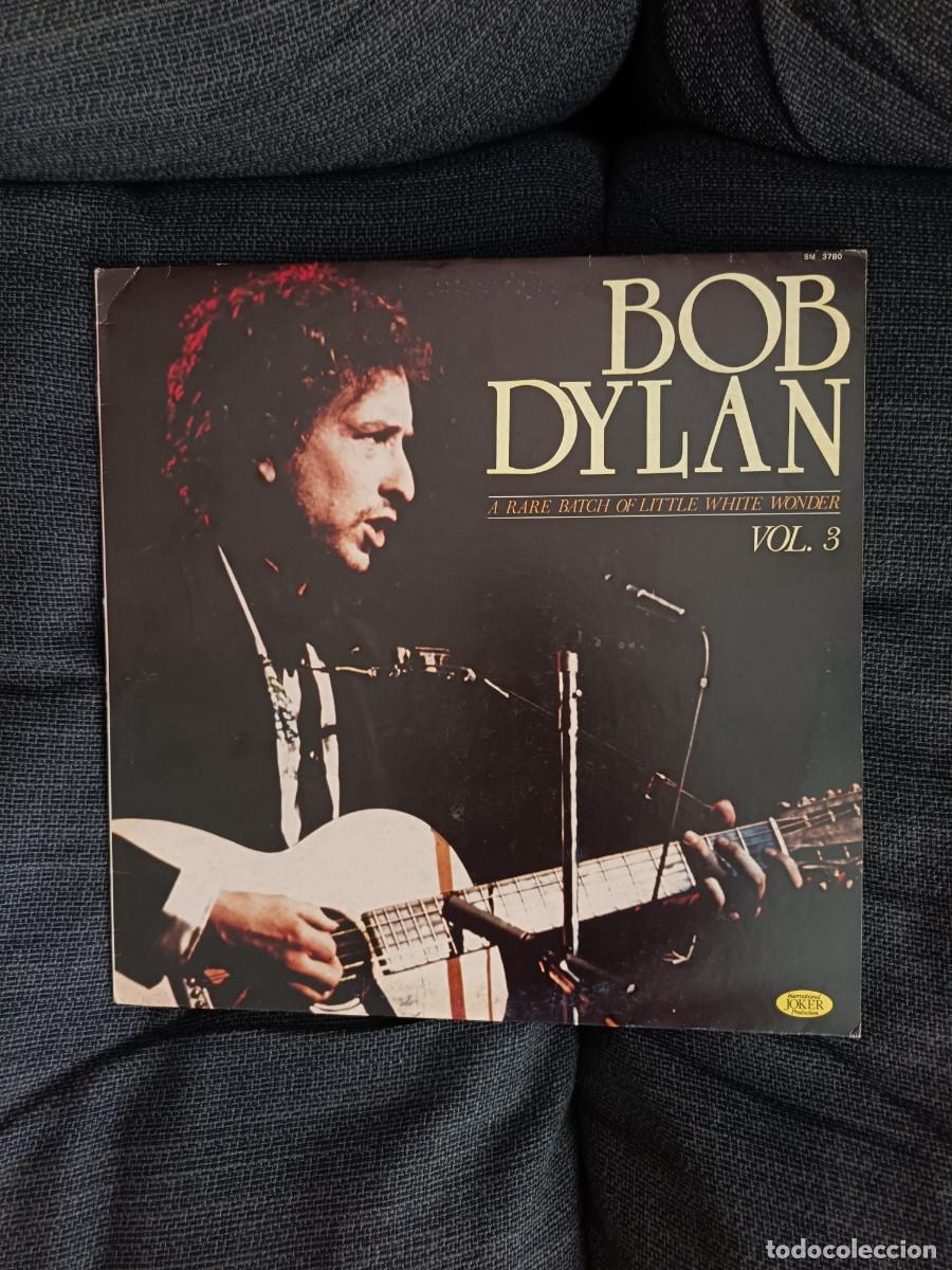 Discos de vinilo: LP Bob Dylan A rare batch of little white wonder Vol 3. 1981 Italia. SM 3780.