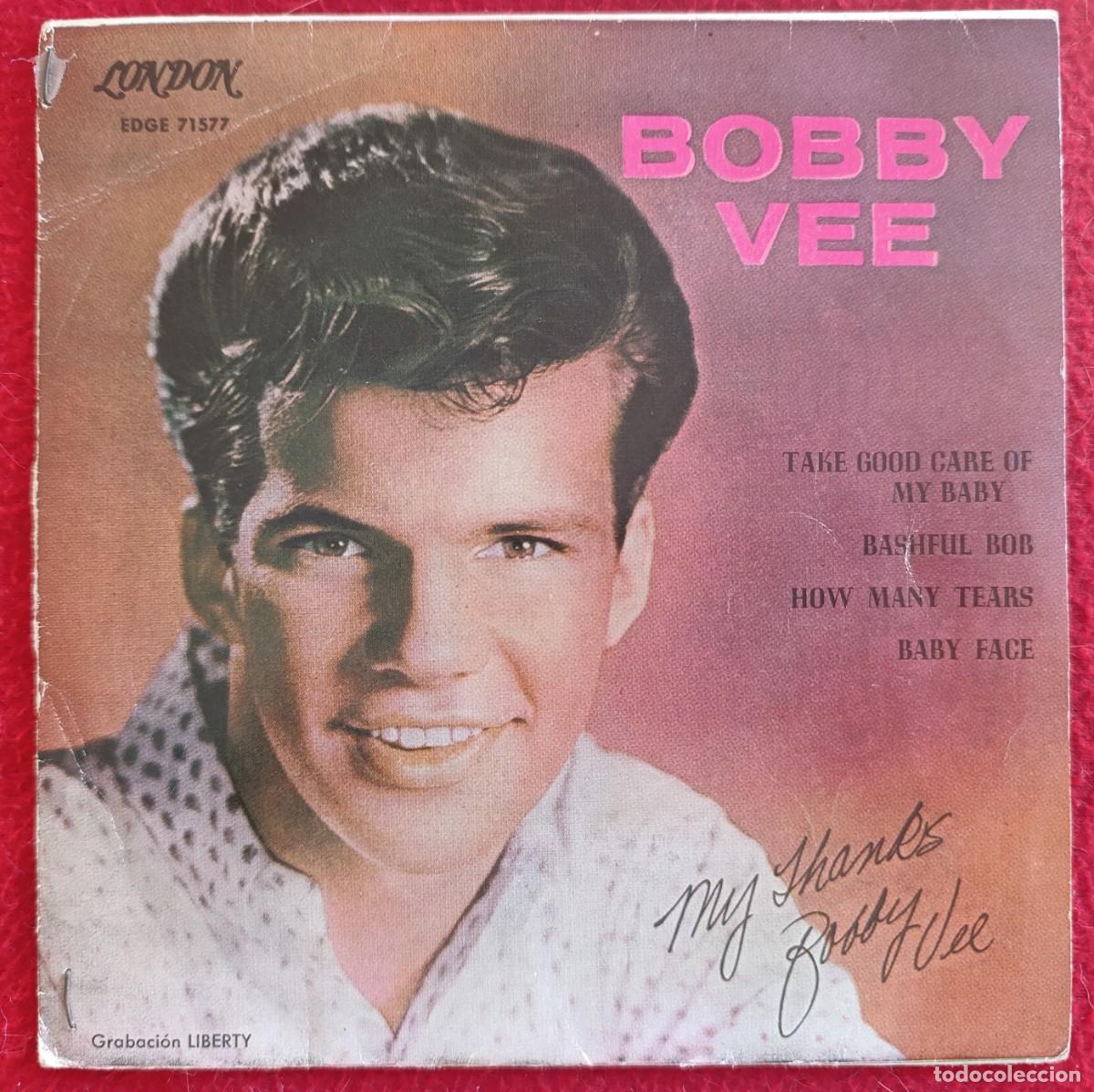 Vinyl records: BOBBY VEE &lrm; TAKE GOOD CARE OF MY BABY 7&rdquo; 1961 ROCK AND ROLL