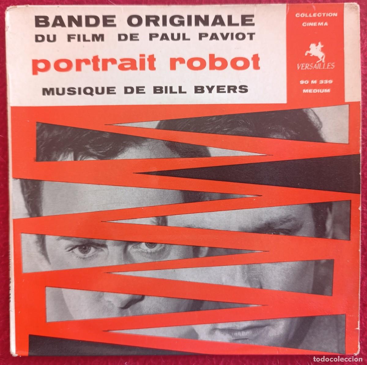 Discos de vinilo: PORTRAIT ROBOT (SOUNDTRACK) BILLY BYERS 7&rdquo; 1961 JAZZ