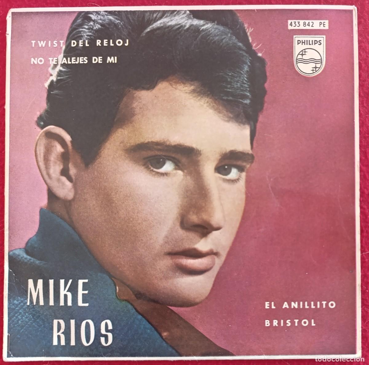 Vinyl records: MIKE RIOS - TWIST DEL RELOJ 7&rdquo; 1962 ROCK AND ROL MIGUEL RIOS