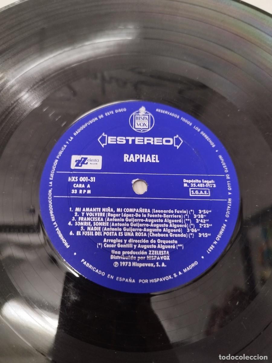 Discos de vinilo: Raphael &ndash; Rapha&euml;l. Vinilo lp. - Foto 2