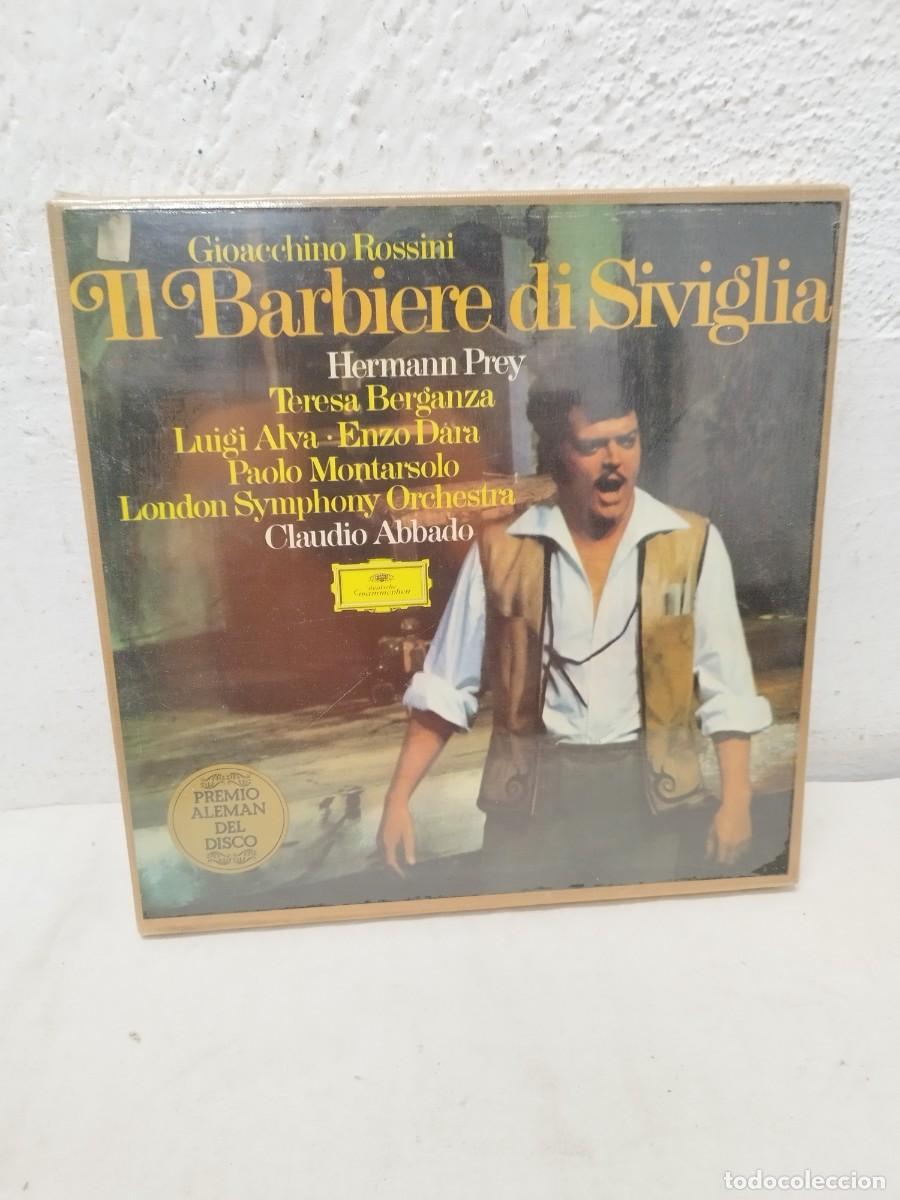 Discos de vinilo: Gioacchino Rossini - Hermann Prey &middot; Teresa Berganza &middot; Luigi Alva &middot; Enzo Dara. Caja Box precintada.