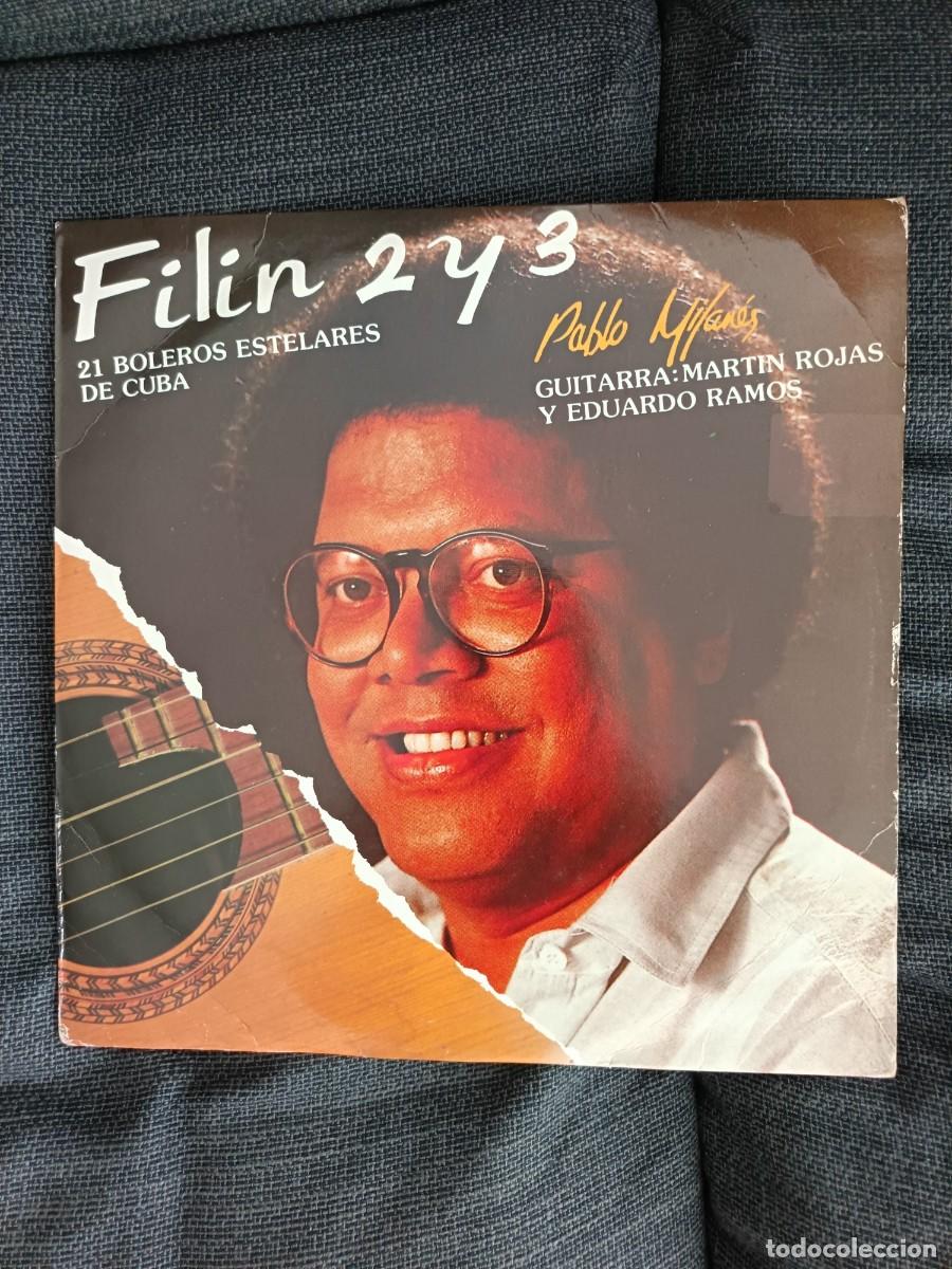Discos de vinilo: LP Doble Filin 2 y 3. Pablo Milan&eacute;s. Polygram 1989.