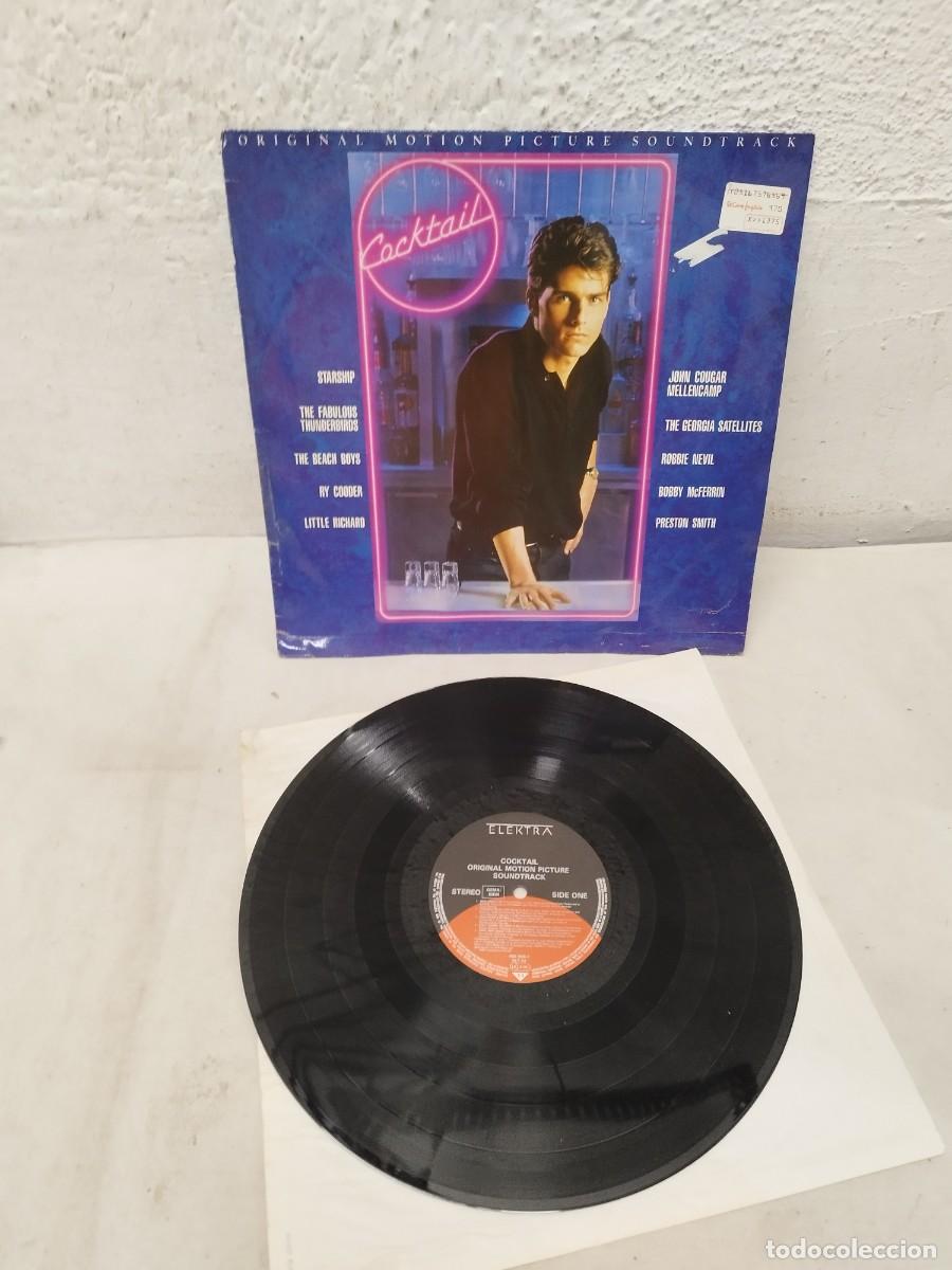 Discos de vinilo: Cocktail (Original Motion Picture Soundtrack). Vinilo lp compilaci&oacute;n. Banda sonora.