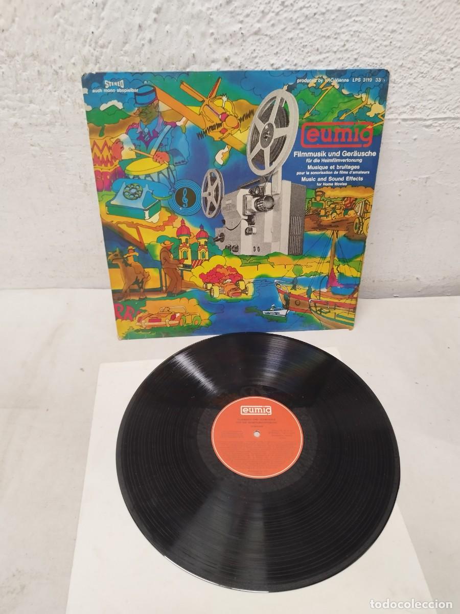 Discos de vinilo: Efectos de sonido de cine. Filmmusik Und Ger&auml;usche F&uuml;r Die Heimfilmvertonung. Vinilo lp.
