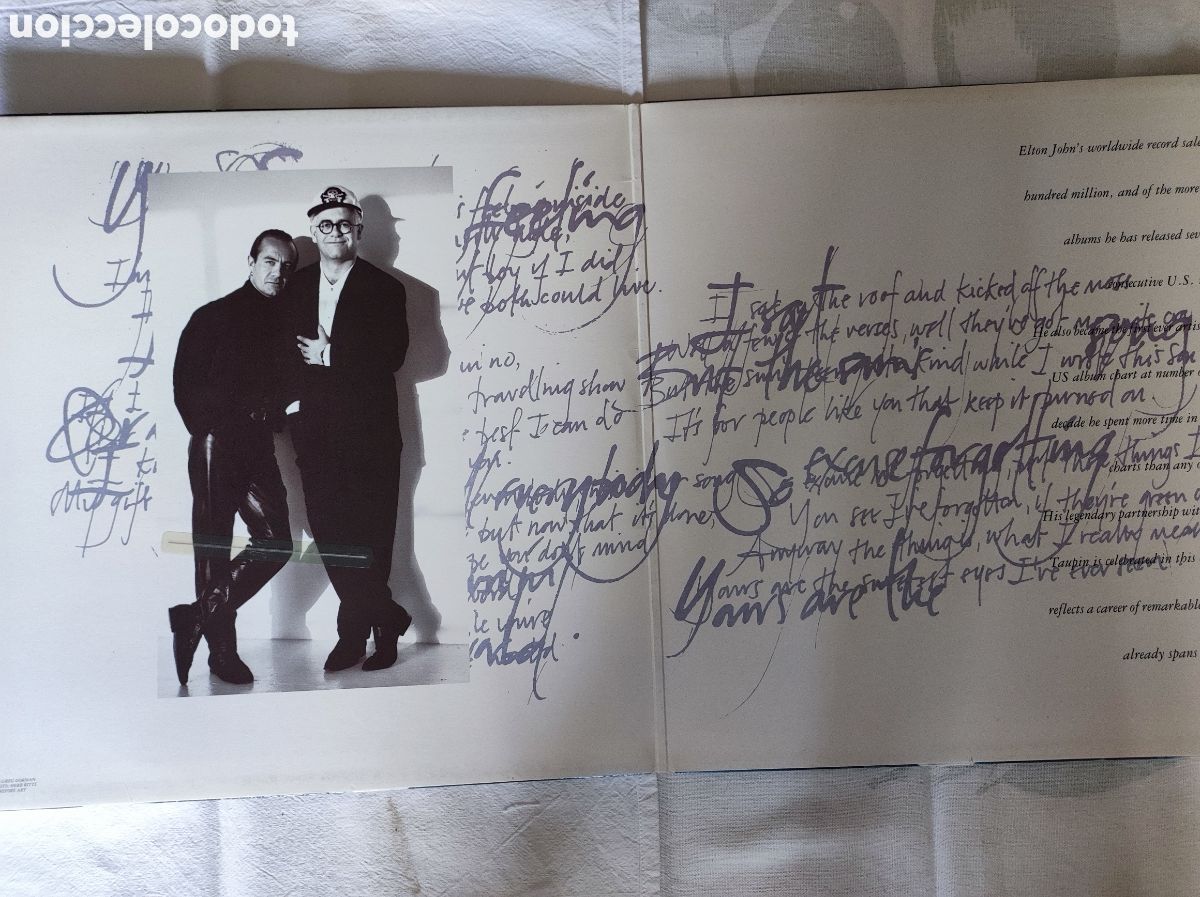 Discos de vinilo: ELTON JOHN - THE VERY BEST OF - Foto 3