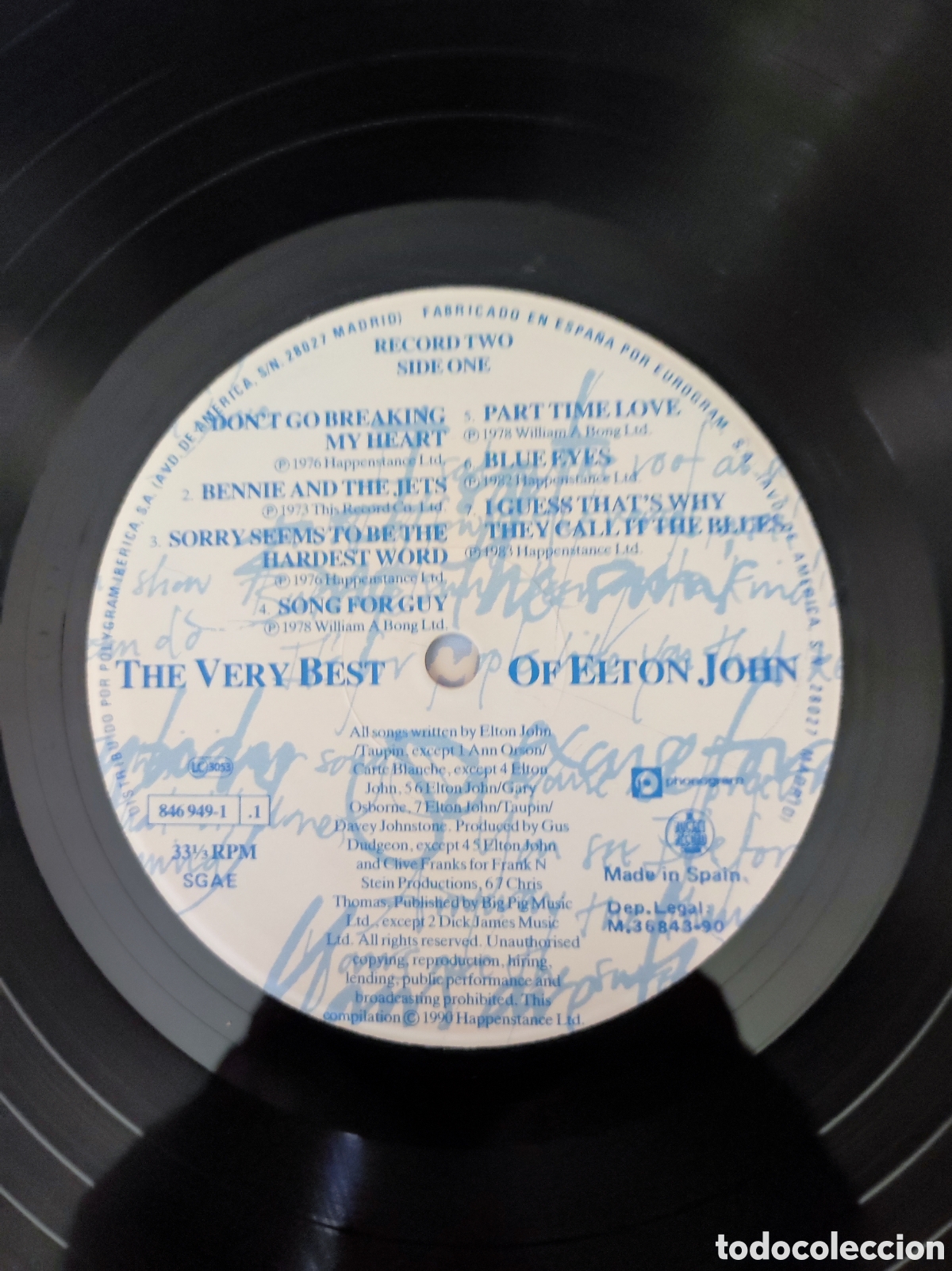 Discos de vinilo: ELTON JOHN - THE VERY BEST OF - Foto 10