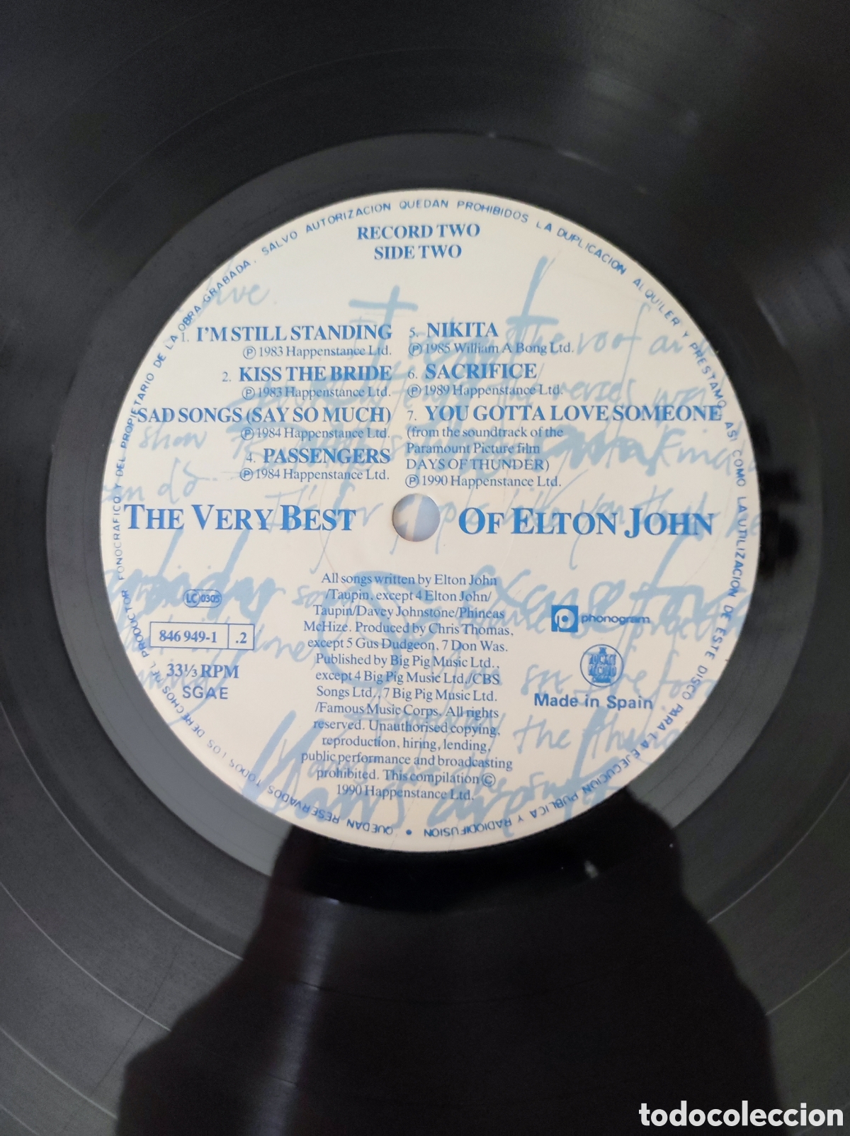 Discos de vinilo: ELTON JOHN - THE VERY BEST OF - Foto 11