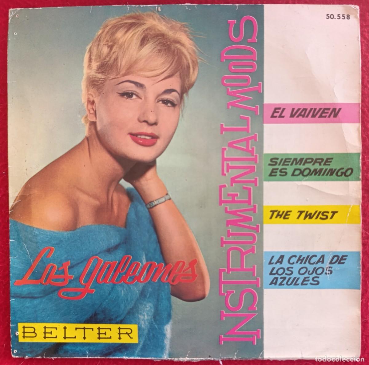 Discos de vinilo: LOS GALEONES INSTRUMENTAL MOODS EP 1962 BELTER - EASY LISTENING