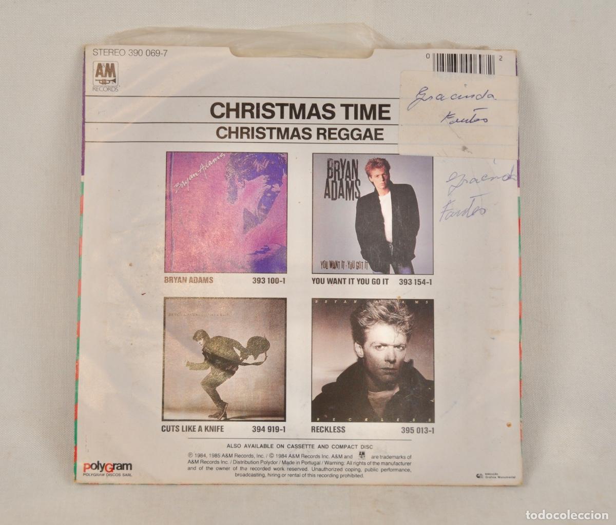 Discos de vinilo: Bryan Adams - Christmas time - Foto 2