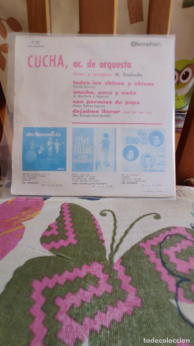 Discos de vinilo: CUCHA-EP TODOS LOS CHICOS Y CHICAS +3 - Foto 2