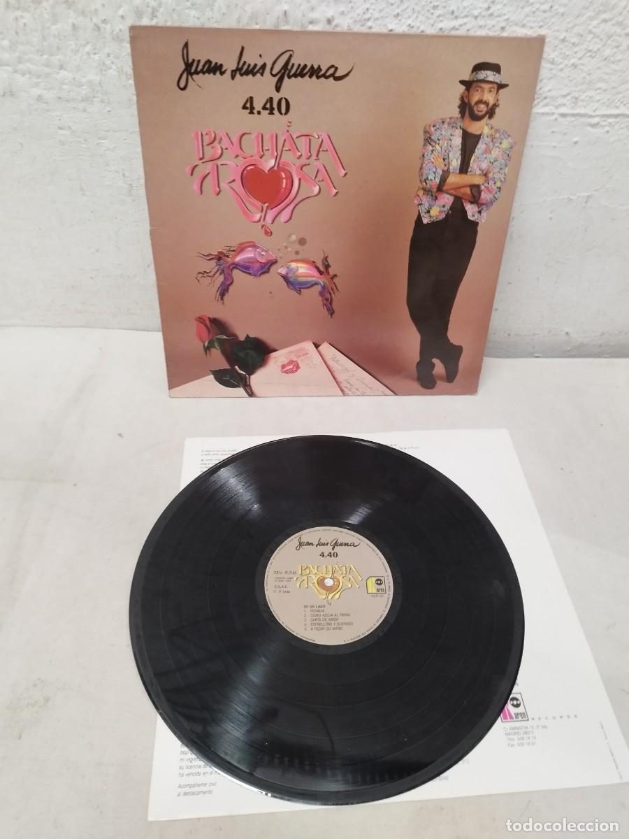Discos de vinilo: Juan Luis Guerra 4.40 &ndash; Bachata Rosa. Vinilo lp.