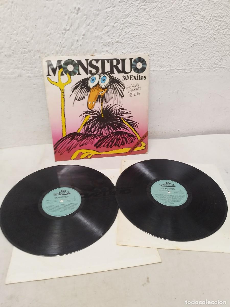 Discos de vinilo: Monstruo. Doble lp italo disco.