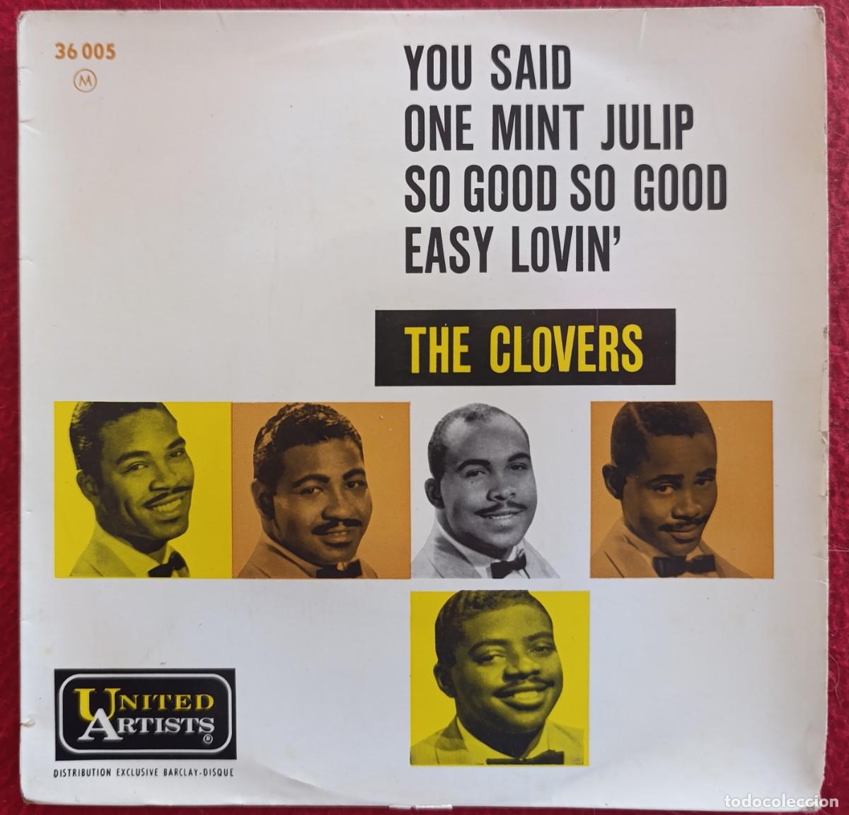 Discos de vinilo: THE CLOVERS - YOU SAID EP 1961 FRANCE - DOO WOOP