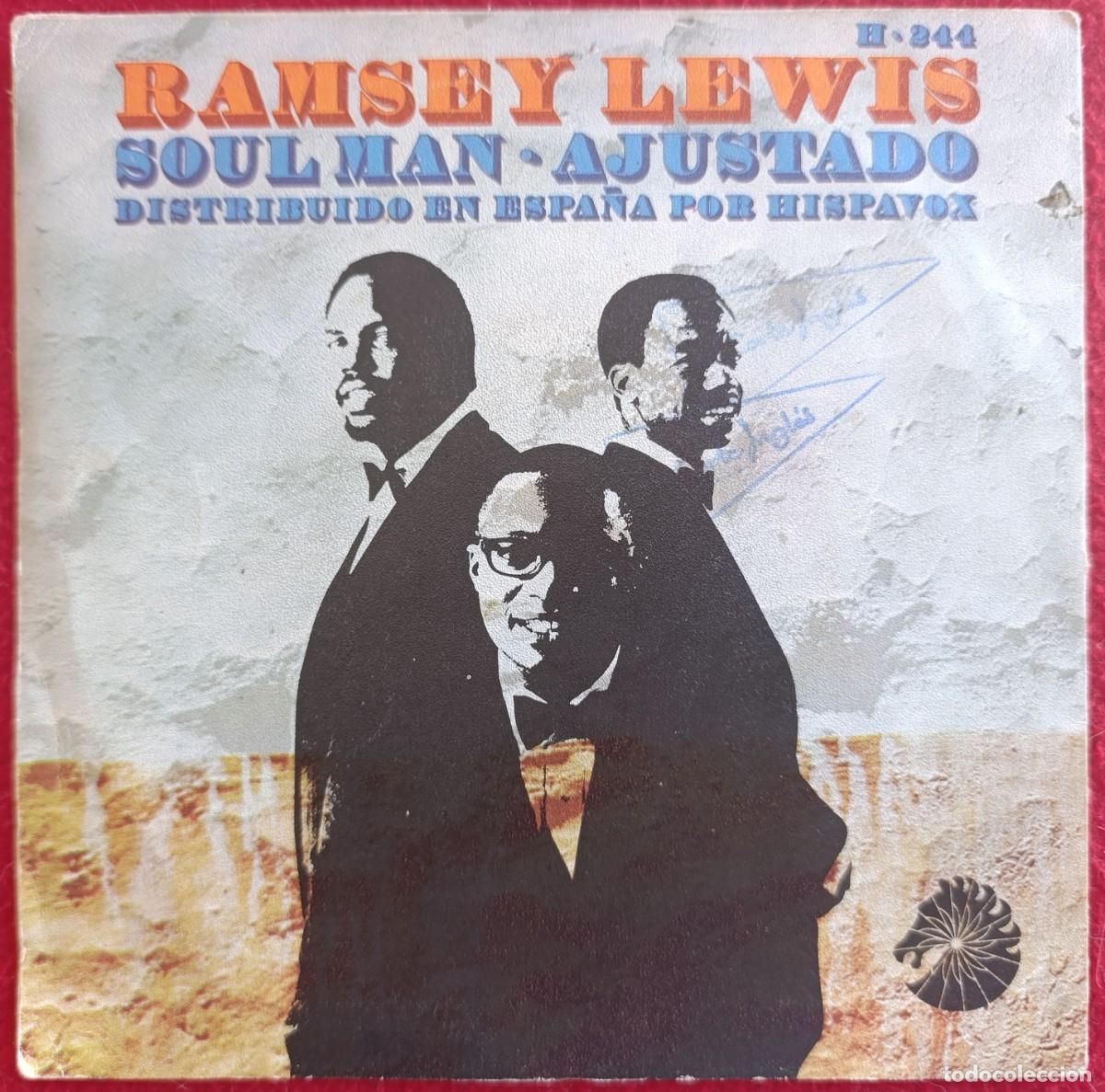 Discos de vinilo: RAMSEY LEWIS &lrm;&ndash; SOUL MAN / AJUSTADO 7&rdquo; 1967 CHESS RECORDS BLUES SOUL