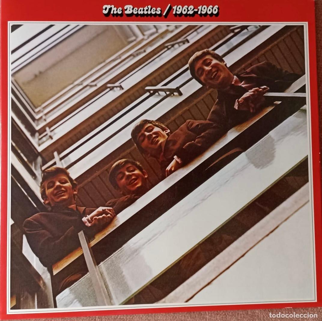 Discos de vinilo: Doble LP Beatles 1962 / 1966 ( Album Rojo )