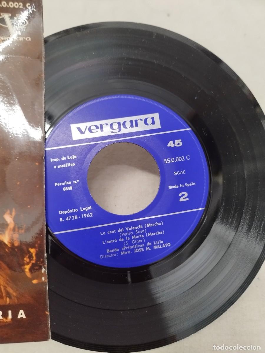 Discos de vinilo: Lote de 3 discos singles, de fallas de Valencia. Discos 7&rdquo;. - Foto 3