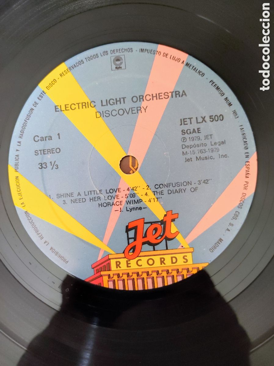 Discos de vinilo: ELECTRIC LIGHT ORCHESTRA - DISCOVERY - Foto 6