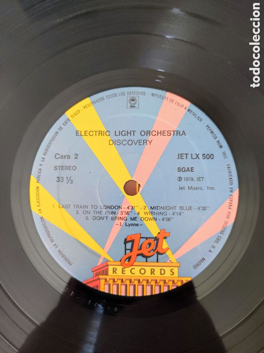 Discos de vinilo: ELECTRIC LIGHT ORCHESTRA - DISCOVERY - Foto 7