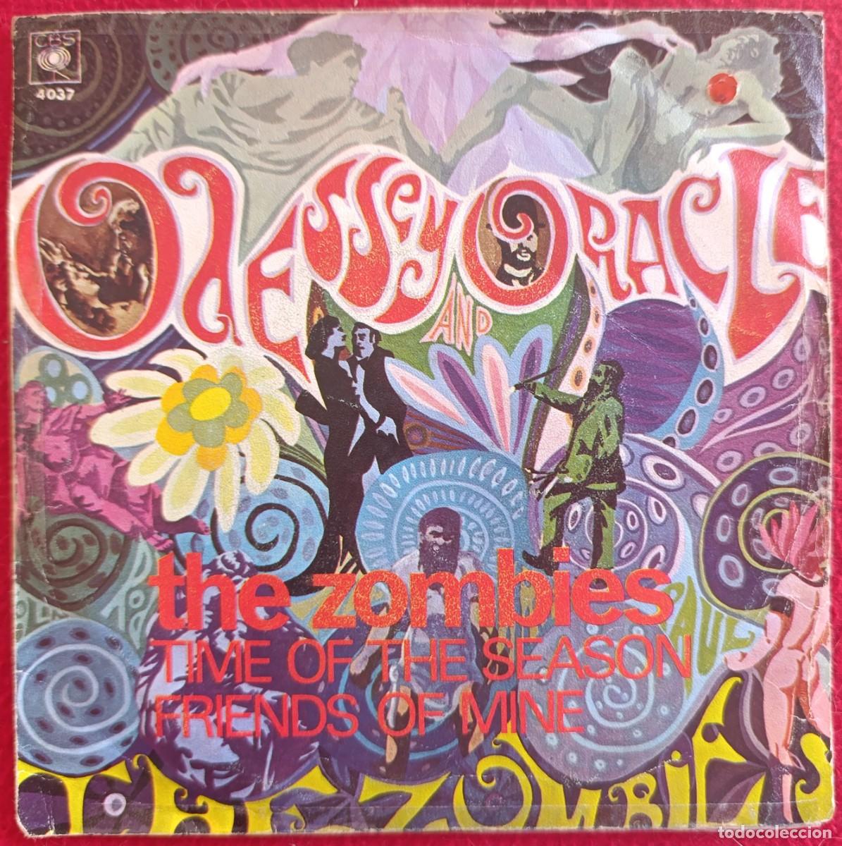 Discos de vinilo: THE ZOMBIES &lrm;&ndash; TIME OF THE SEASON 7&rdquo; 1969 RARE SPAIN - PSYCH