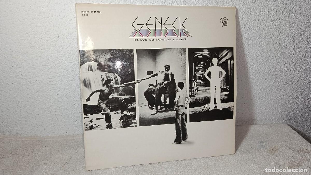 Discos de vinilo: ANTIGUO DISCO LP GENESIS THE LAMB LIES DOWN ON BROADWAY CGS 101 FONOGRAM SPAIN A&Ntilde;O 1980
