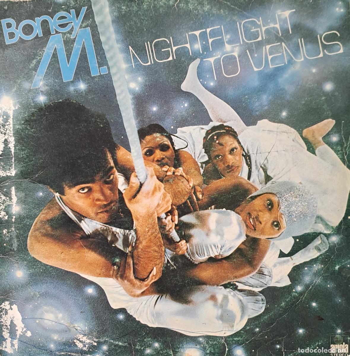 Vinyl-Schallplatten: LPs BONEY M. NIGHTFLIGHT TO VENUS, RIVERS OF BABYLON..... LP-GEXT-937