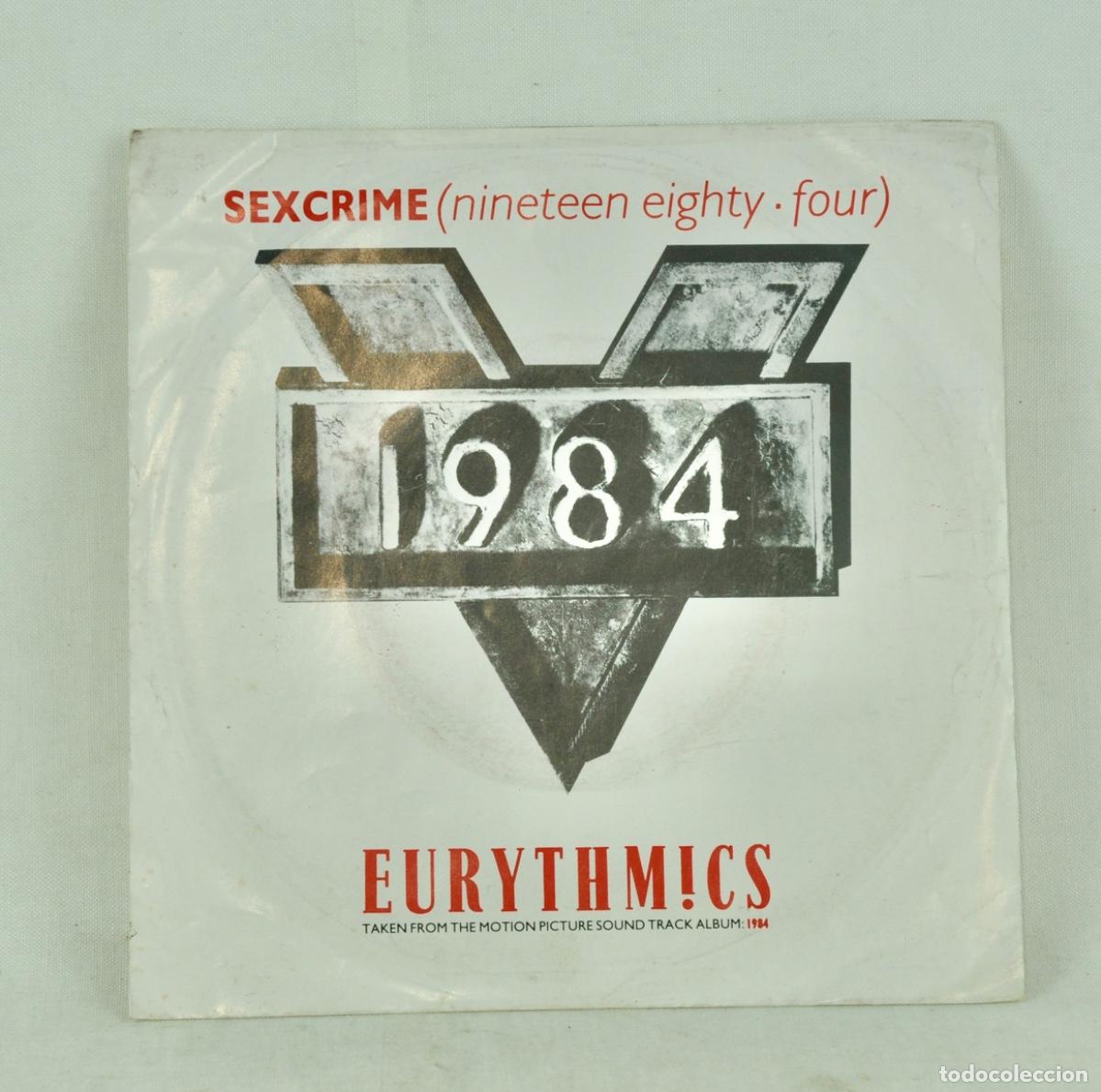 Discos de vinilo: Eurythmics - sexcrime - Foto 1