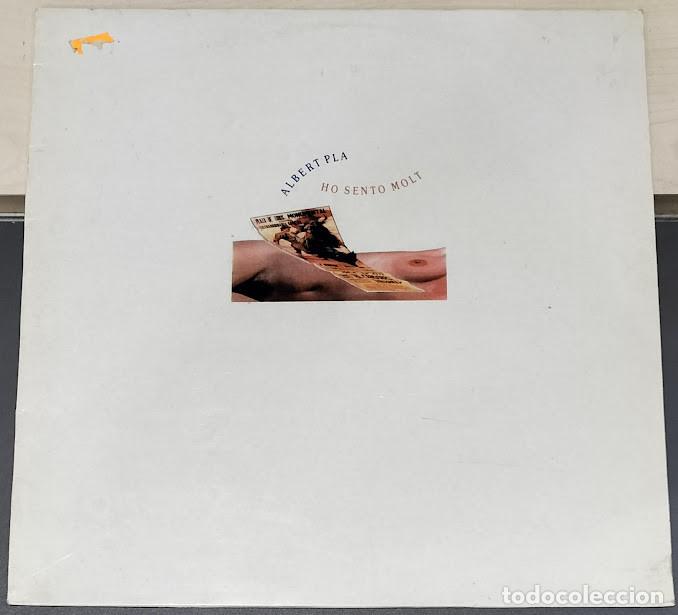 Discos de vinilo: Albert Pla - Ho Sento Molt - LP PDI ref. E-30.1991. Ed. espa&ntilde;ola 1989.