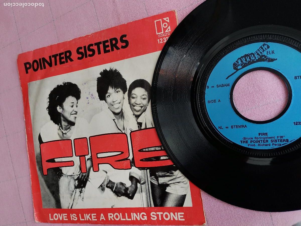 Discos de vinilo: Pointer Sisters &ndash; Fire, 1978 - Foto 4