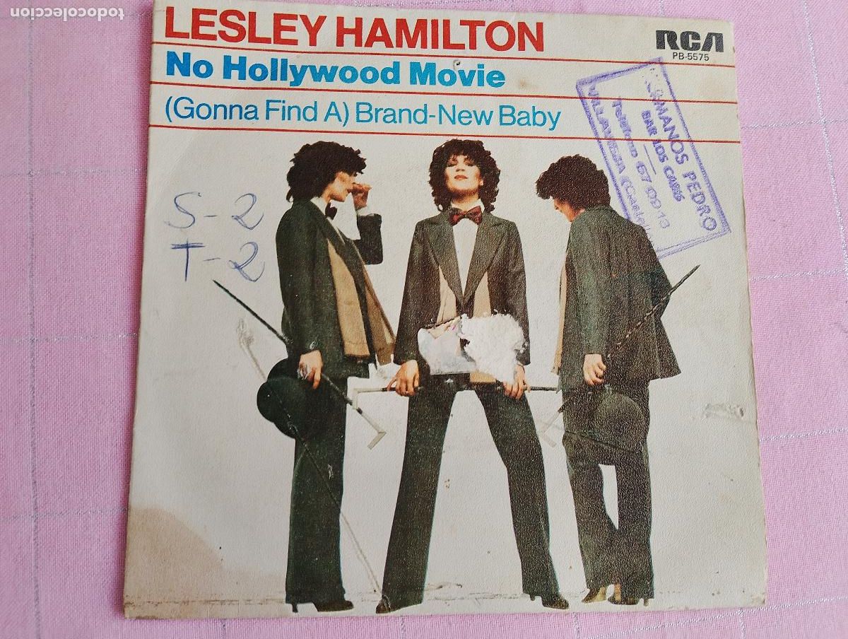 Discos de vinilo: Lesley Hamilton &ndash; No Hollywood Movie, 1978