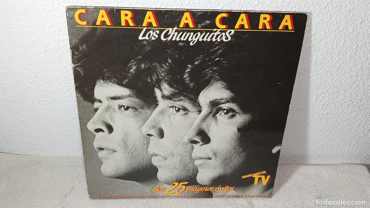 Discos de vinilo: ANTIGUO DISCO LP LOS CHUNGUITOS CARA A CARA EMI ODEON A&Ntilde;O 1984