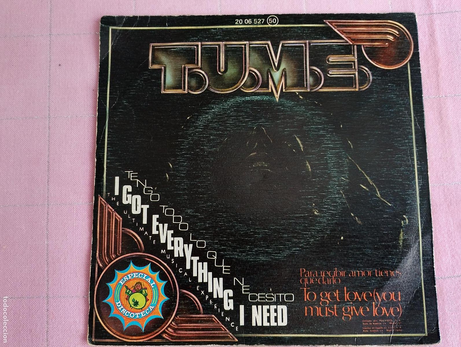 Discos de vinilo: T.U.M.E. &ndash; I Got Everything I Need, 1975 - Foto 2