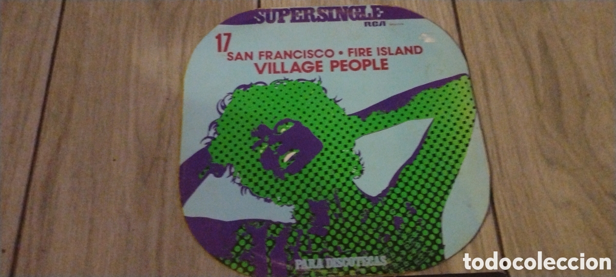 Discos de vinilo: VILLAGE PEOPLE-SAN FRANCISCO&bull;FIRE ISLAND-MAXI-SUPERSINGLE-RCA VICTOR/SPAIN-IB