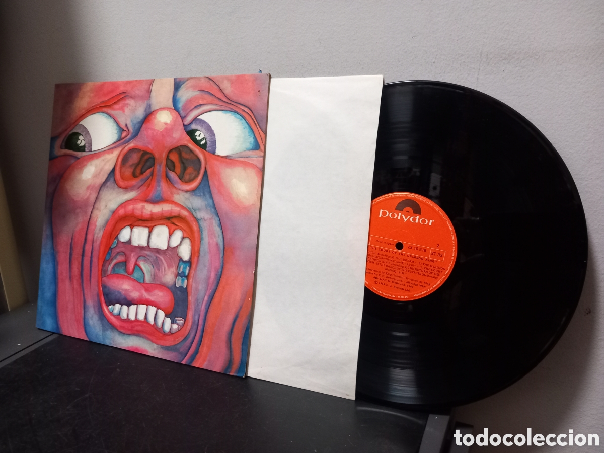 Dischi in vinile: ANTIGUO LP KING CRIMSON IN THE COURT OF THE CRIMSON KING ORIGINAL