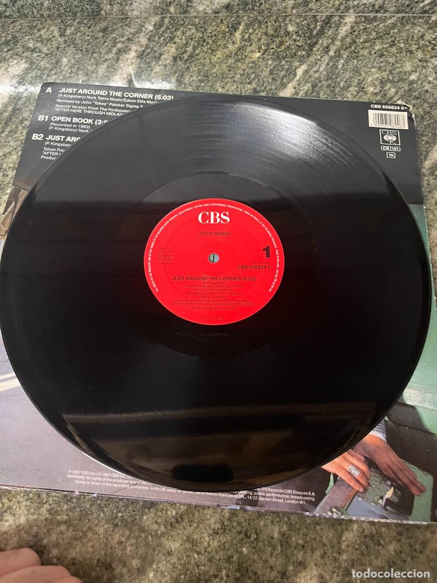 Discos de vinilo: Cock Robin Just Around The Corner (Special Version) - Foto 4