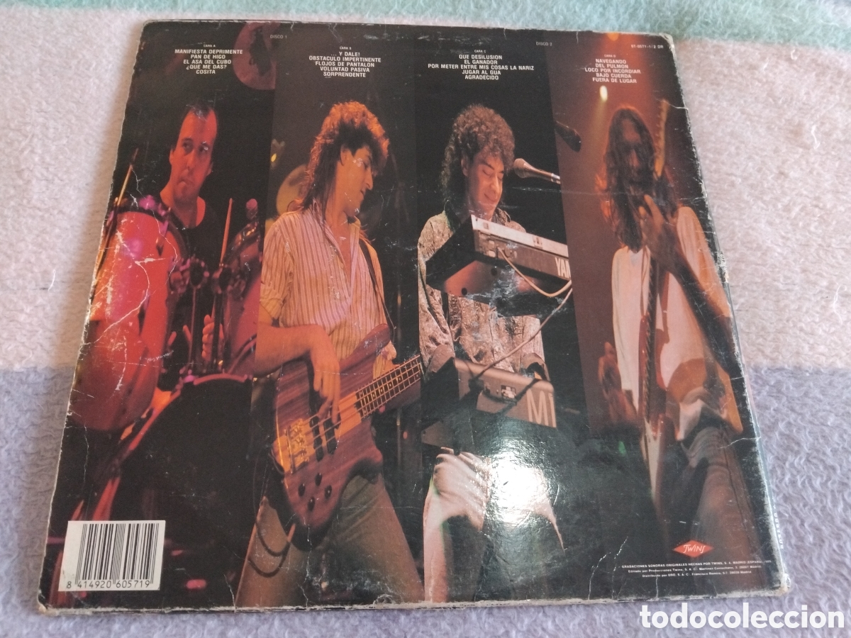 Discos de vinilo: ROSENDO (DIRECTO 2 LPS ) VINILO - Foto 2