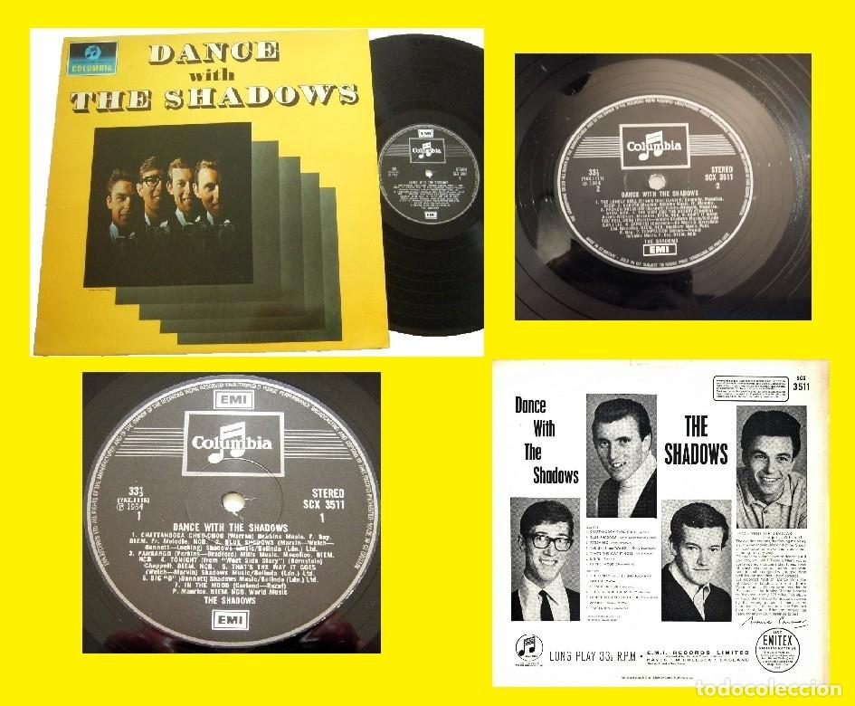 Dischi in vinile: The Shadows - dance with the shadows 1964, HANK MARVIN GUITAR / RARA EDT UK, TODO EXC !!!