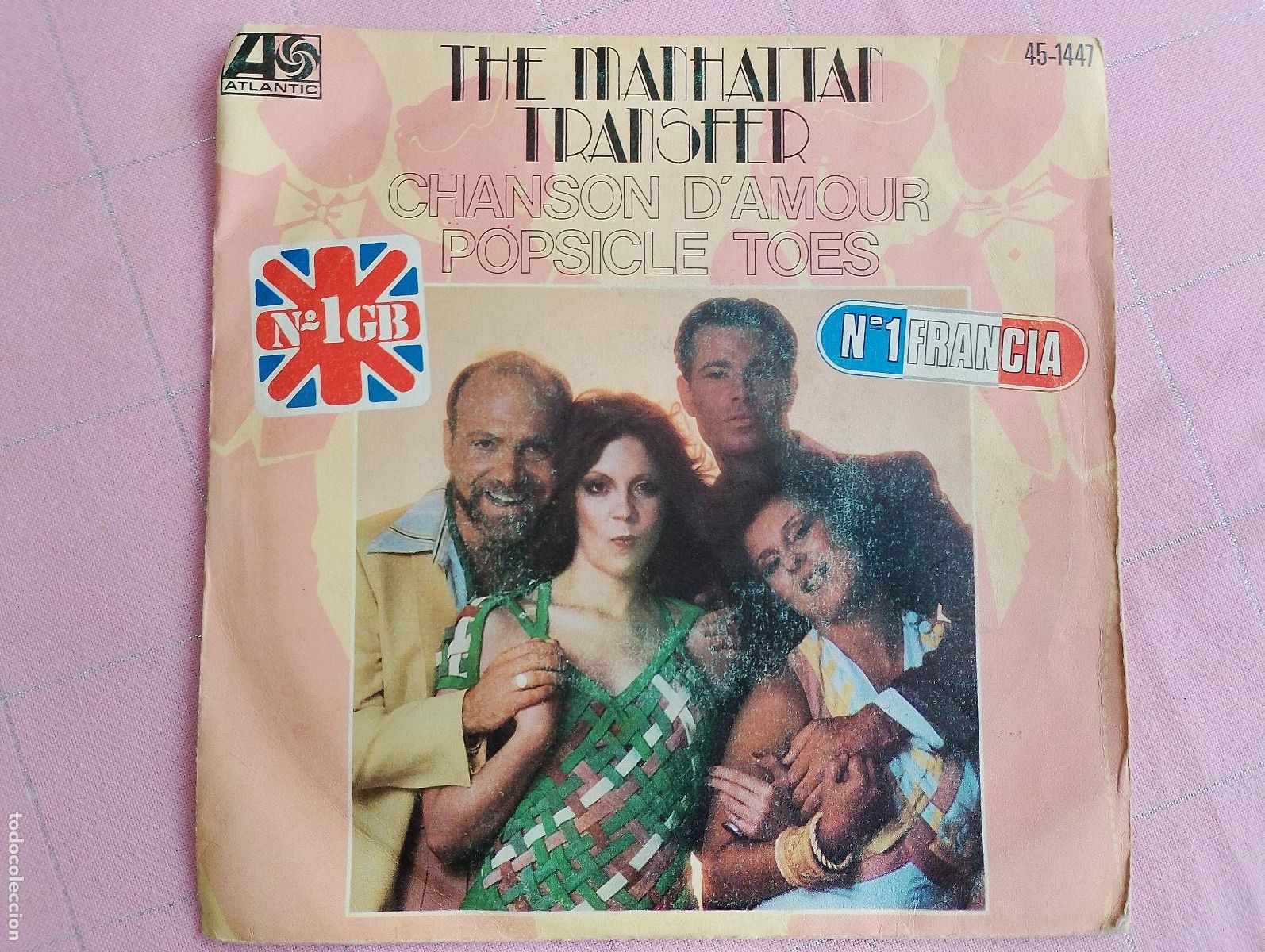 Discos de vinilo: The Manhattan Transfer &ndash; Chanson Damour, 1977 - Foto 2