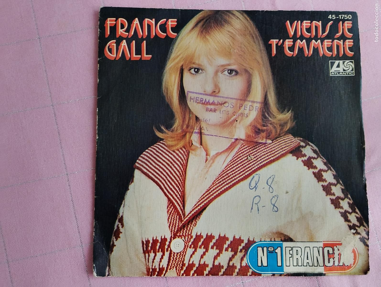Discos de vinilo: France Gall &ndash; Viens Je T'Emmene 1978