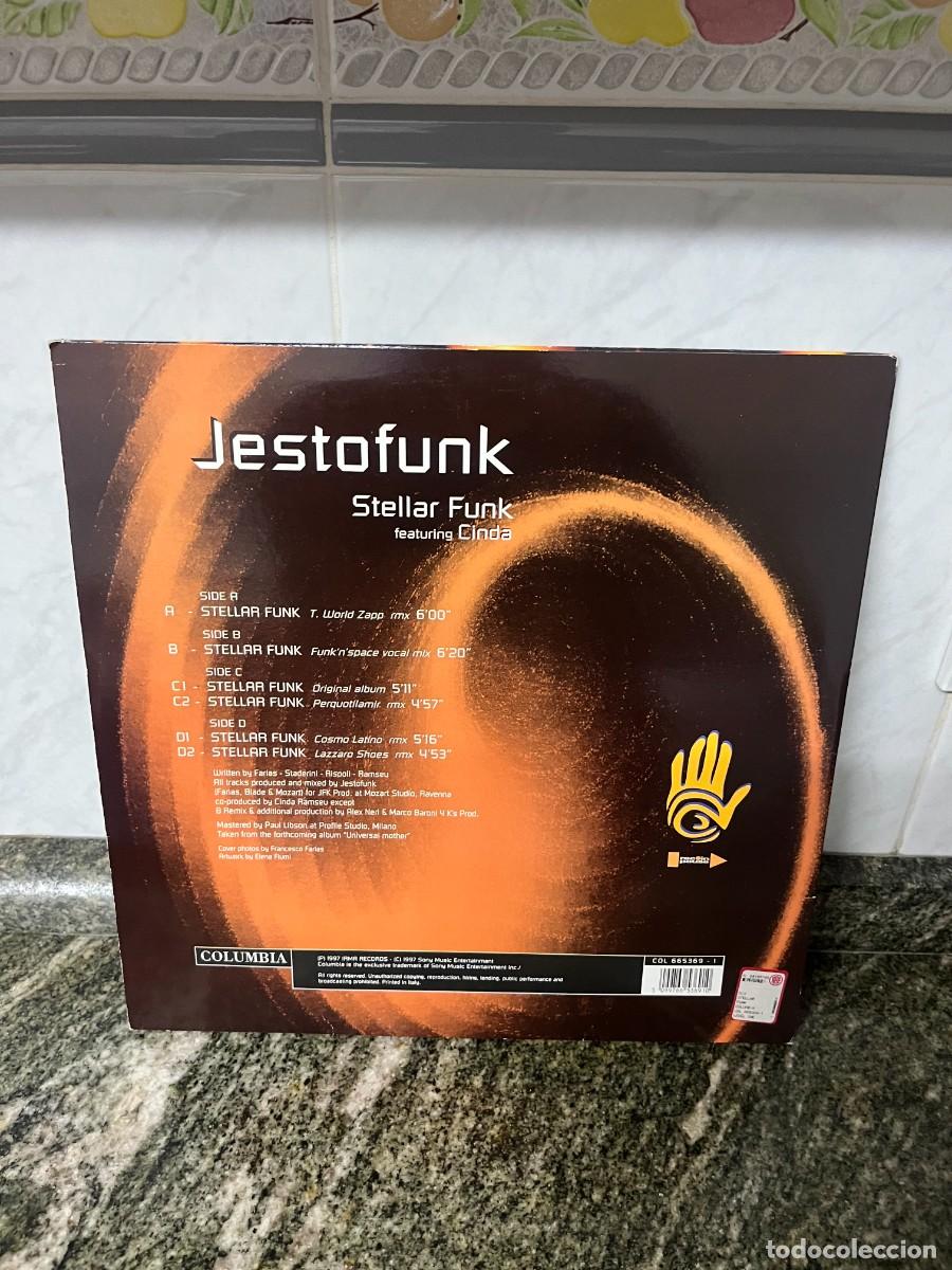 Discos de vinilo: Jestofunk Featuring Cinda Stellar Funk - Foto 2