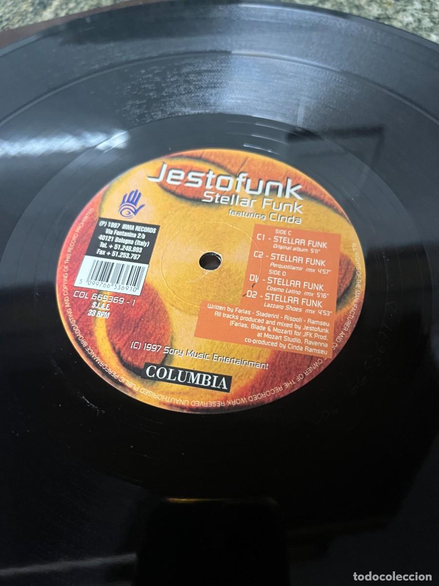 Discos de vinilo: Jestofunk Featuring Cinda Stellar Funk - Foto 4