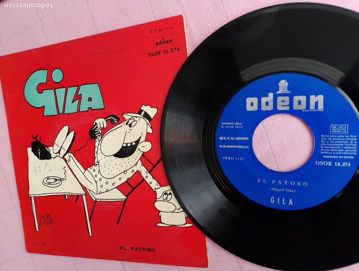 Discos de vinilo: Miguel Gila &ndash; El Patoso - Foto 2