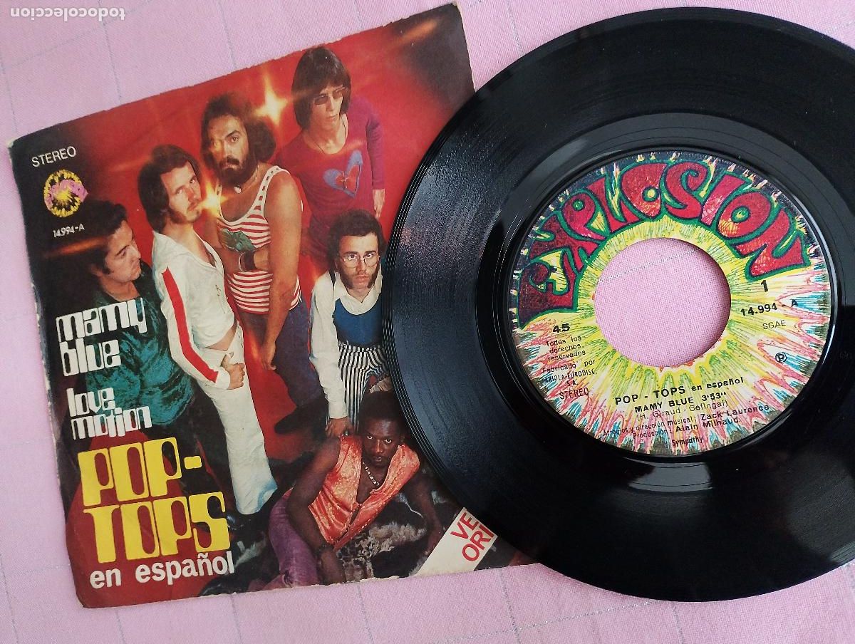 Discos de vinilo: Pop-Tops &ndash; Mamy Blue - Foto 3