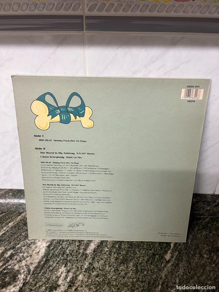 Discos de vinilo: Deejay Punk-Roc vs. Onyx ROC-IN-IT - Foto 2