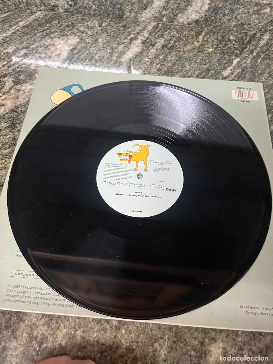 Discos de vinilo: Deejay Punk-Roc vs. Onyx ROC-IN-IT - Foto 3