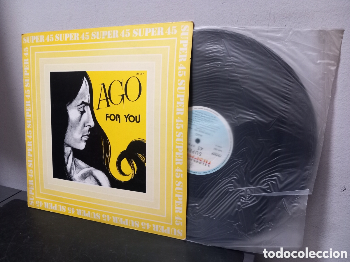 Dischi in vinile: ANTIGUO LP AGO FOR YOU ORIGINAL