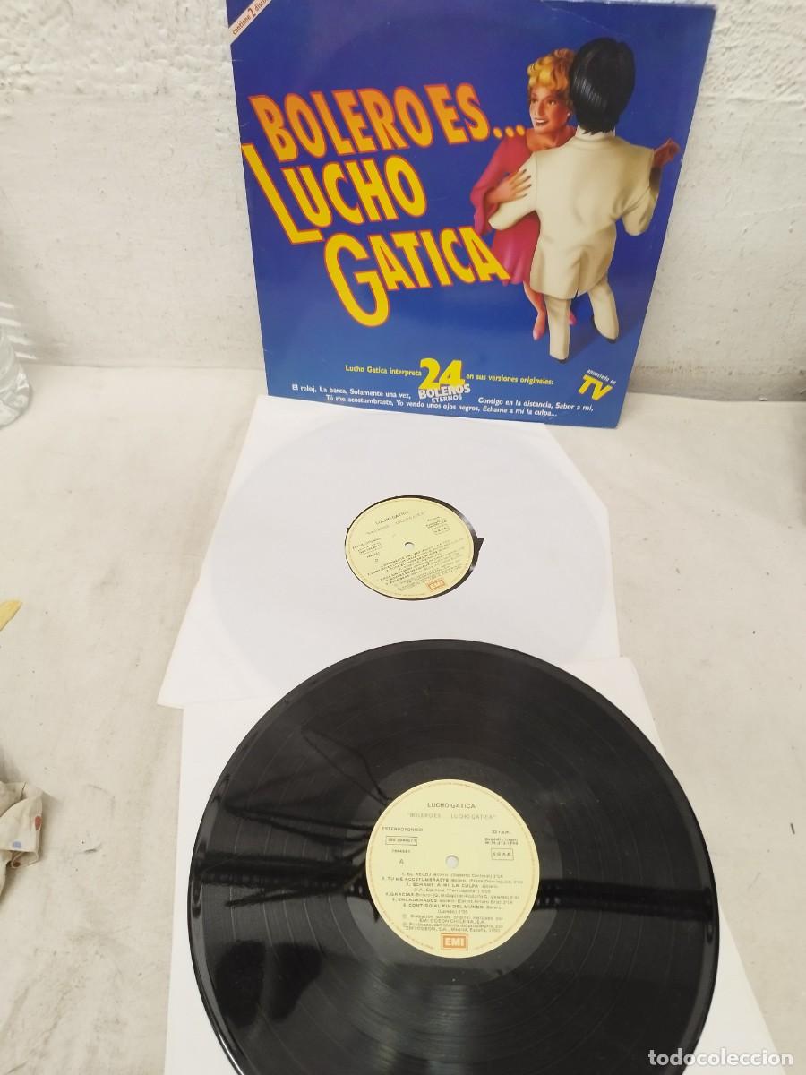 Discos de vinilo: Boleros... Lucho Gatica. Doble lp, vinilo. - Foto 1