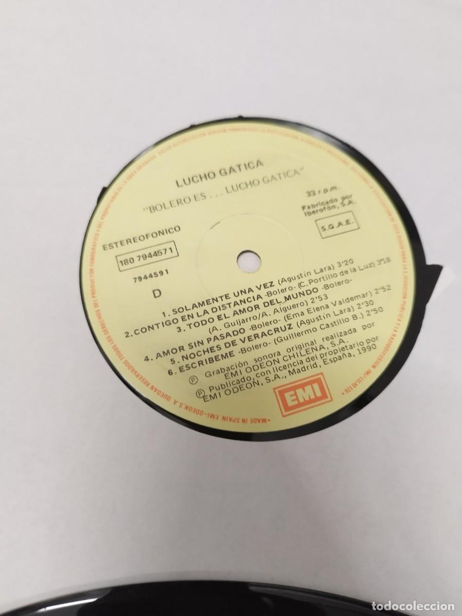 Discos de vinilo: Boleros... Lucho Gatica. Doble lp, vinilo. - Foto 3