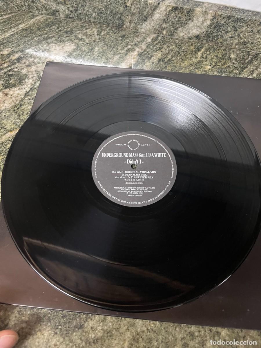 Discos de vinilo: Underground Mass Feat. Lisa White Didnt I - Foto 2