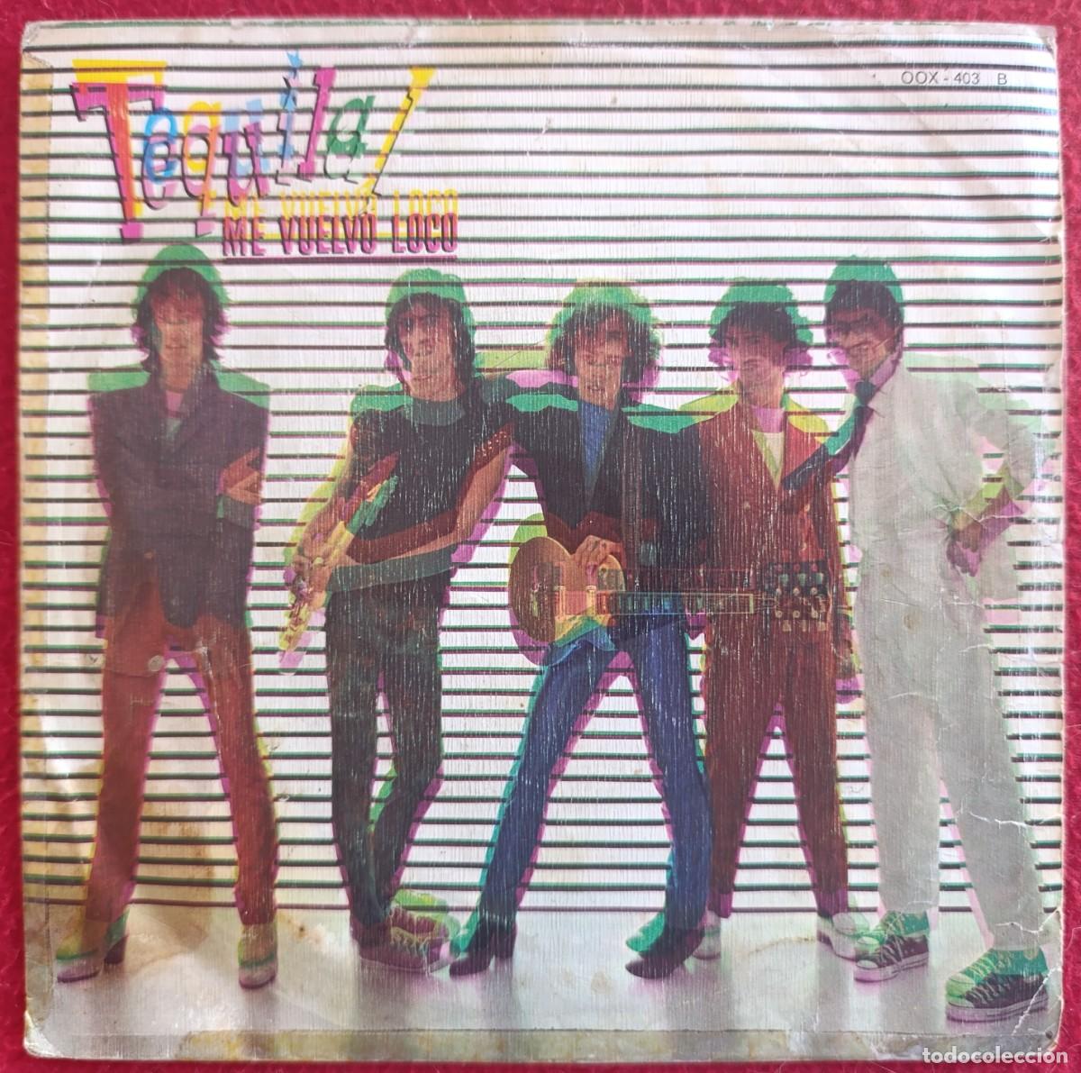 Discos de vinilo: TEQUILA! - ME VUELVO LOCO 7&rdquo; 1979 CON PORTADA CON FALLO DE TINTAS - MUY RARO